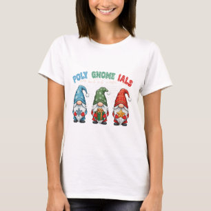 Poly-gnome-ials Algebra Teacher Calculus Funny Mat T-Shirt