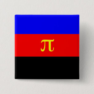 Polyamorous Pride 15 Cm Square Badge