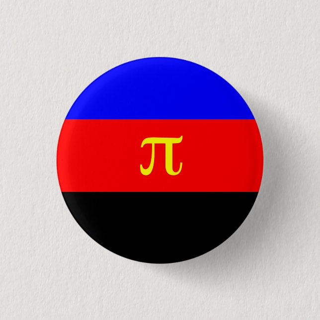 Polyamorous Pride 3 Cm Round Badge (Front)