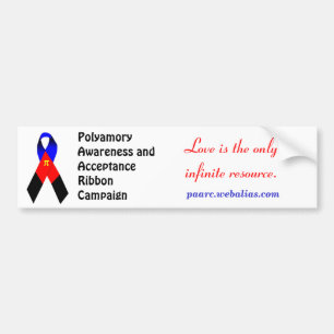 Polyamory Bumpersticker II Bumper Sticker