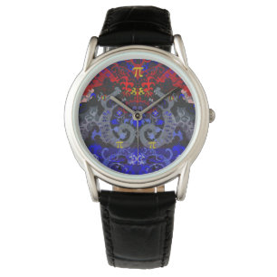 Polyamory Dragon Damask in Poly Pride Flag Colours Watch