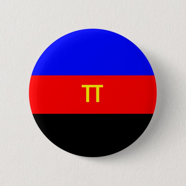 Polyamory Flag 6 Cm Round Badge (Front)
