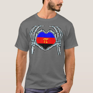 Polyamory  Gay Skeleton  seual Identity  Nonbinary T-Shirt
