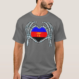 Polyamory  Gay Skeleton  seual Identity  Nonbinary T-Shirt