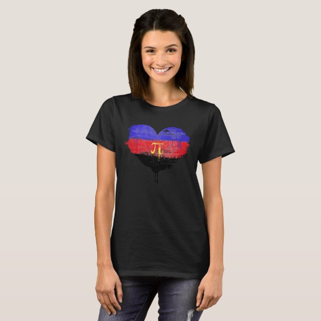 POLYAMORY HEART - POLYAMORY LOVE - SYMBOL - T-Shirt (Front Full)