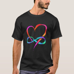 Polyamory Infinity Heart Artwork Design Gift T Shi T-Shirt