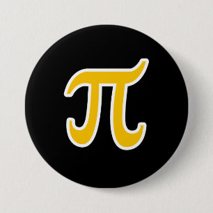 POLYAMORY PI SYMBOL 3D -.png 7.5 Cm Round Badge