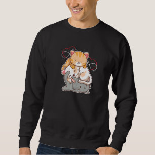Polyamory Pride Awareness Day for Poly Throuple Pa Sweatshirt