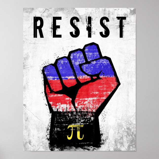 Polyamory Pride Fist Poster (Front)