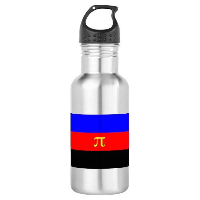 Polyamory Pride Flag 532 Ml Water Bottle (Front)