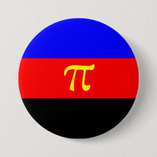 Polyamory Pride Flag 7.5 Cm Round Badge
