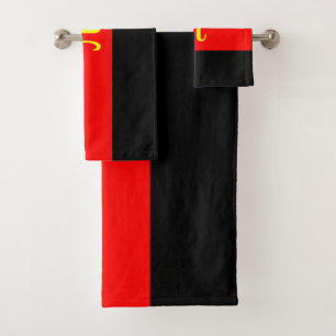 Polyamory Pride Flag Bath Towel Set