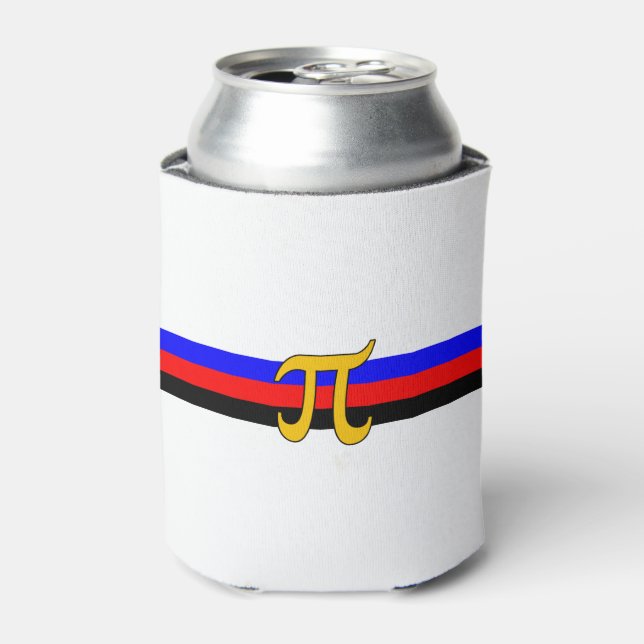 Polyamory Pride Flag Can Cooler (Can Front)