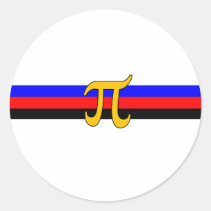 Polyamory Pride Flag Classic Round Sticker