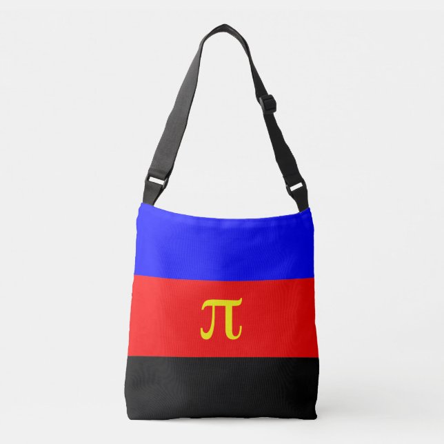 Polyamory Pride Flag Crossbody Bag (Front)