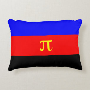 Polyamory Pride Flag Decorative Cushion