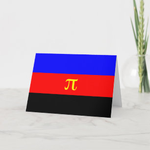 Polyamory Pride Flag Holiday Card