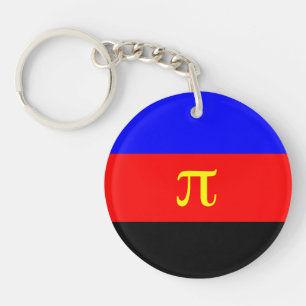 Polyamory Pride Flag Key Ring