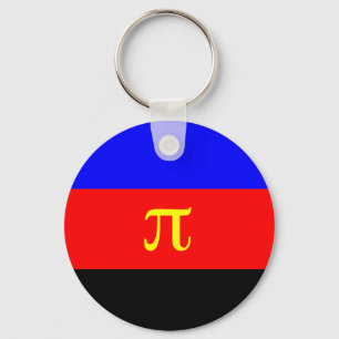 Polyamory Pride Flag Key Ring