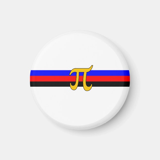 Polyamory Pride Flag Magnet (Front)