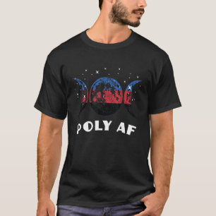 Polyamory Pride Flag Not A Phase Polyamorous T-Shirt