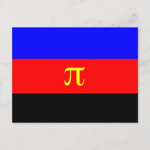 Polyamory Pride Flag Postcard