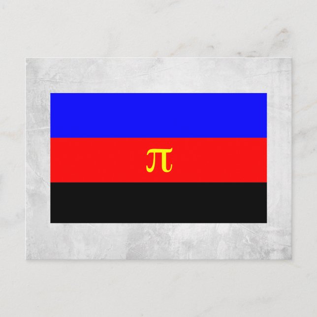 Polyamory Pride Flag Postcard (Front)