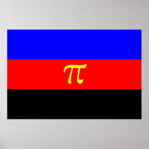 Polyamory Pride Flag Poster