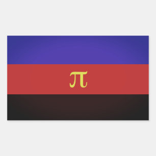 Polyamory Pride Flag Rectangular Sticker
