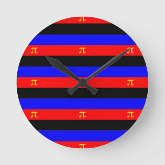 Polyamory Pride Flag Round Clock