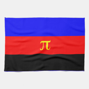 Polyamory Pride Flag Tea Towel