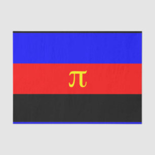 Polyamory Pride Flag Tissue Paper