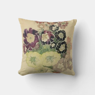 Polyanthus Walberswick by Charles Mackintosh Cushion
