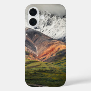 Polychrome mountain, Denali NP, Alaska iPhone 16 Case