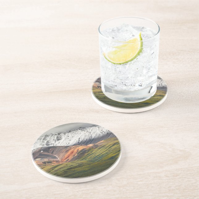 Polychrome mountain, Denali NP, Alaska Coaster (Side)