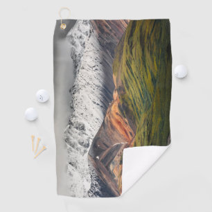 Polychrome mountain, Denali NP, Alaska Golf Towel