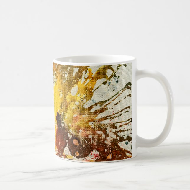 Polychromoptic #10 by Michael Moffa Coffee Mug (Right)