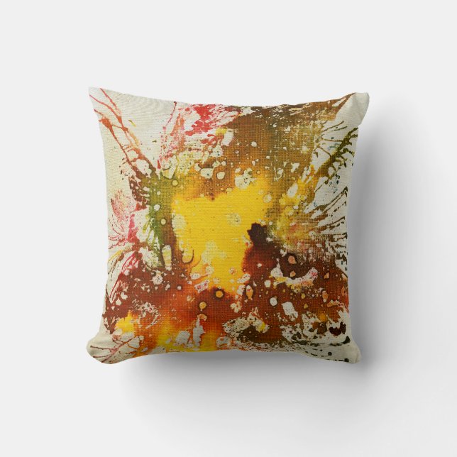 Polychromoptic #10 by Michael Moffa Cushion (Front)