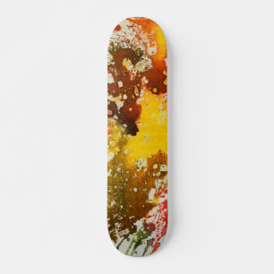 Polychromoptic #10 by Michael Moffa Skateboard