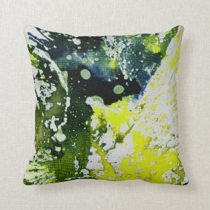 Polychromoptic #12 by Michael Moffa Cushion