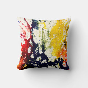 Polychromoptic #13B by Michael Moffa Cushion