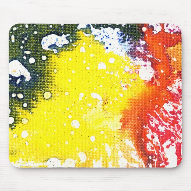 Polychromoptic #13E by Michael Moffa Mouse Mat (Front)