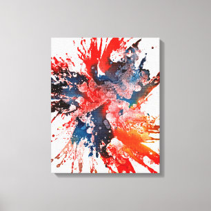 Polychromoptic #15 by Michael Moffa Canvas Print