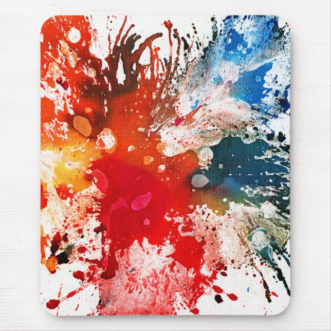 Polychromoptic #16 by Michael Moffa Mouse Mat (Front)