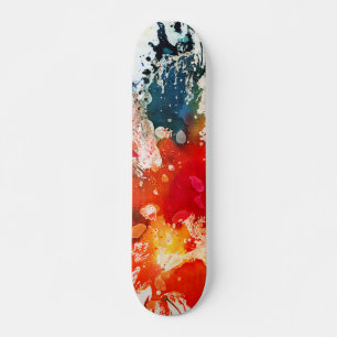 Polychromoptic #16 by Michael Moffa Skateboard