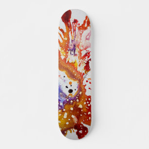 Polychromoptic #1 by Michael Moffa Skateboard