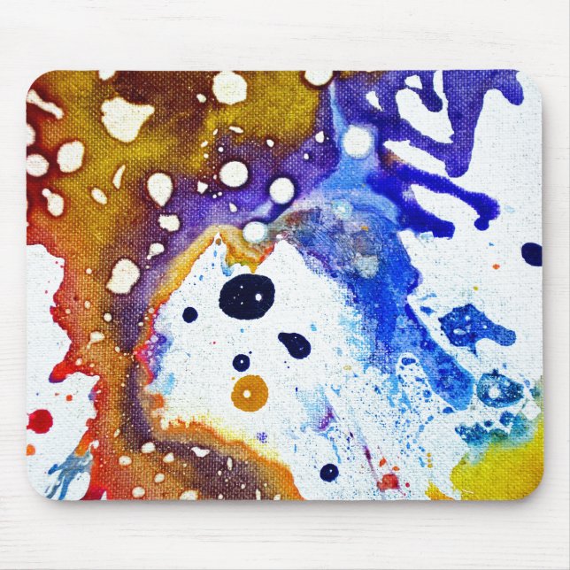 Polychromoptic #1B by Michael Moffa Mouse Mat (Front)