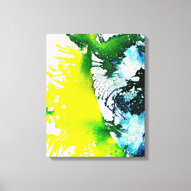 Polychromoptic #2A by Michael Moffa Canvas Print (Front)