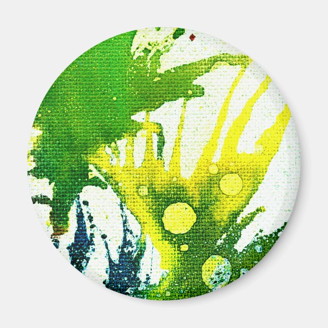 Polychromoptic #2B by Michael Moffa Magnet (Front)