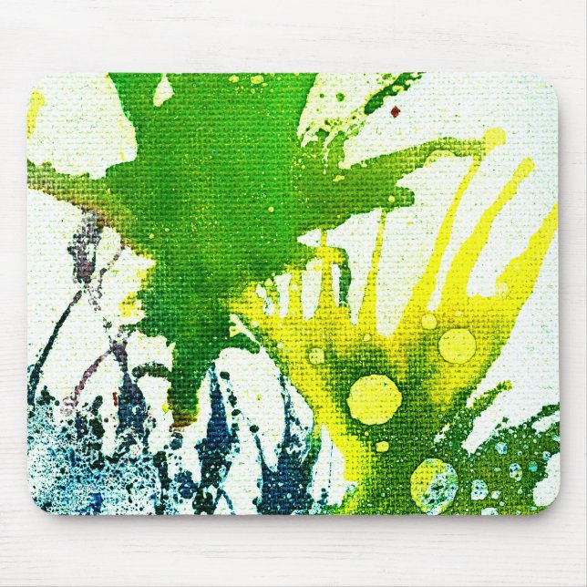 Polychromoptic #2B by Michael Moffa Mouse Mat (Front)